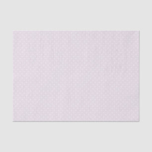 TINY LAVENDER & WHITE POLKA DOTS TISSUE PAPER