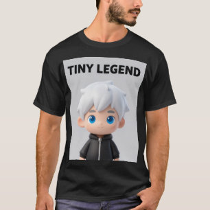 Tiny Legend White Hair Chibi Streetwear Graphic Te T-Shirt
