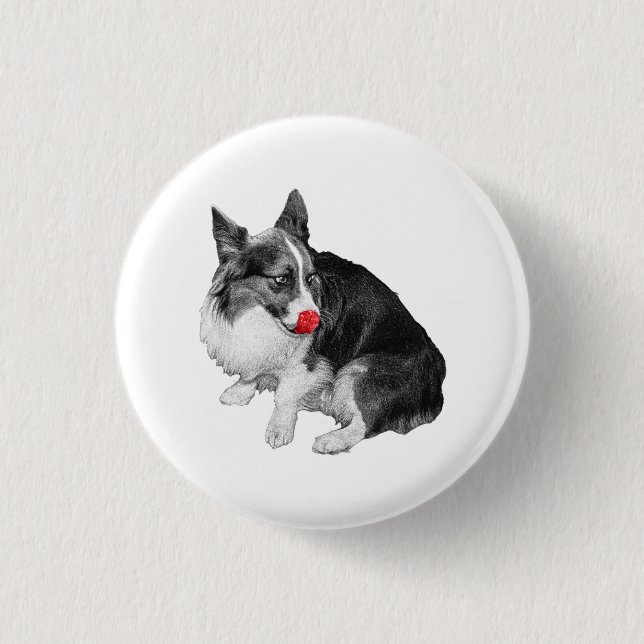 Tiny Lick, Big Ears 3 Cm Round Badge (Front)