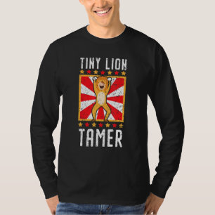 Tiny Lion Tamer Circus Staff Costume Carnival Them T-Shirt