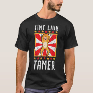 Tiny Lion Tamer Circus Staff Costume Carnival Them T-Shirt