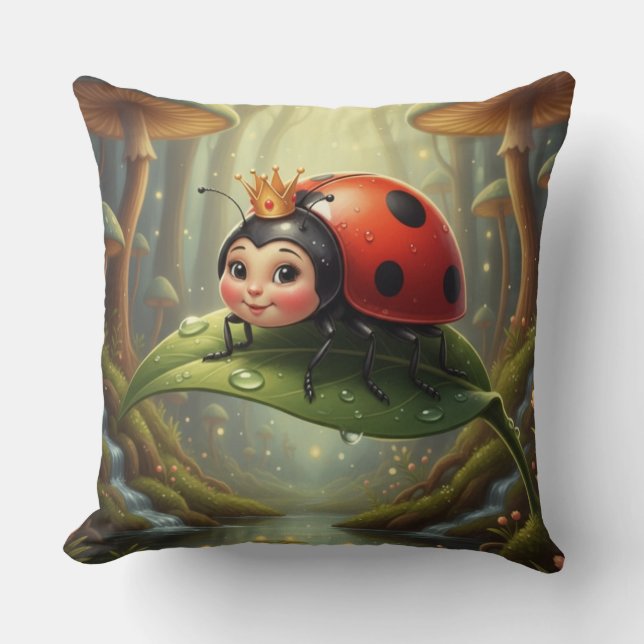 Tiny Majesty-Enchanted Garden Puzzle Cushion (Front)