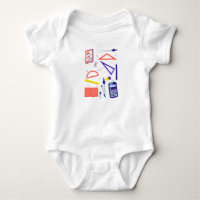 Tiny Math Genius babysuit