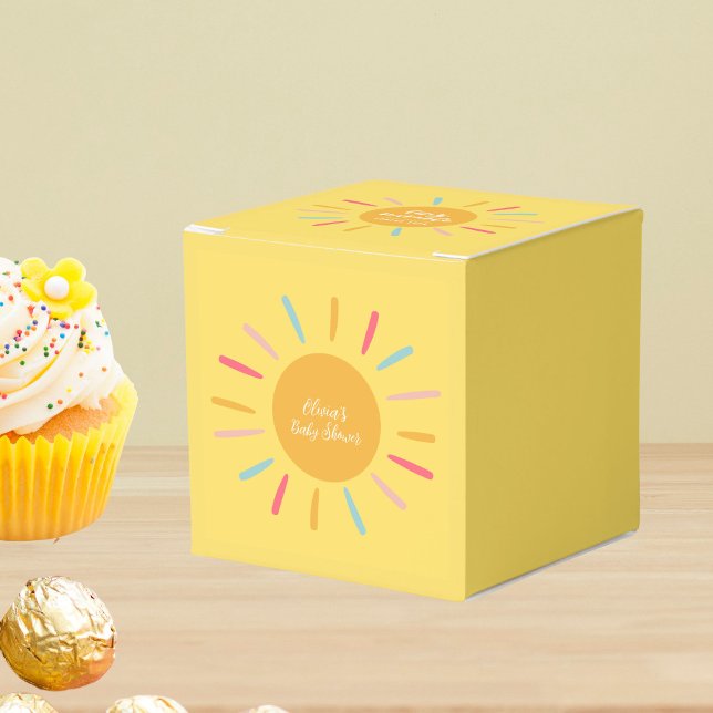 Tiny Miracle, Sunshine Baby Shower  Favour Box (Creator Uploaded)