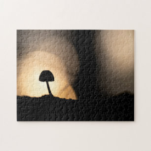 Tiny Mushroom Nature Photo Jigsaw Puzzle