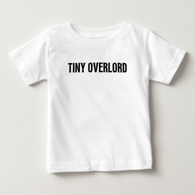 Tiny Overlord Baby T-Shirt (Front)