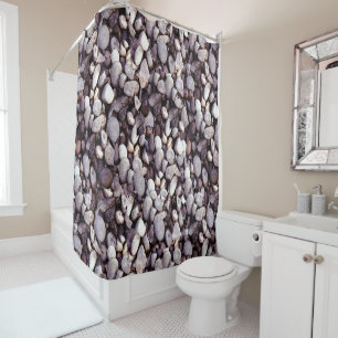 Tiny Pebbles Shower Curtain