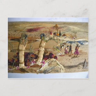 Tiny picnic spot postcard