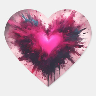 Tiny Pink Heart Sticker