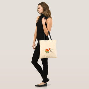 Tiny Red Camel Tote Bag