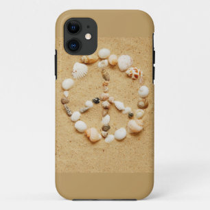 Tiny Seashell Peace Sign Case-Mate iPhone Case