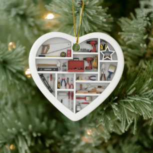 Tiny Shelves: DIY Tools - 2D print Tool Shelf Ceramic Tree Decoration