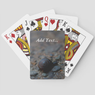 Tiny Snail Poker Playing Cards