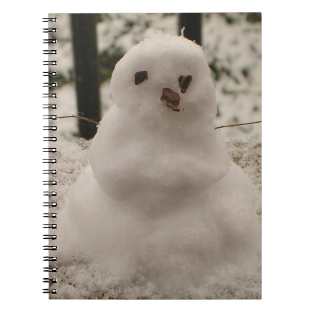 Tiny Snowman Notebook (Front)