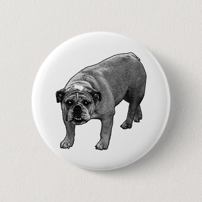 Tiny Spark Bulldog Pin (Front)