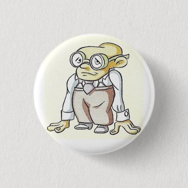 tiny stats 3 cm round badge (Front)