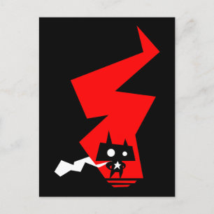 Tiny Superhero Postcard