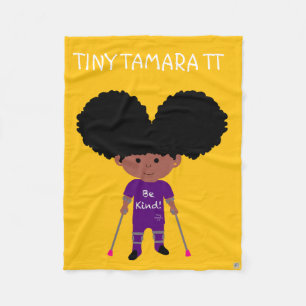 Tiny Tamara TTFleece Blanket, Small 30" x 40" Fleece Blanket