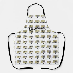 Tiny Tan Caravan Camper Thunder_Cove  Apron