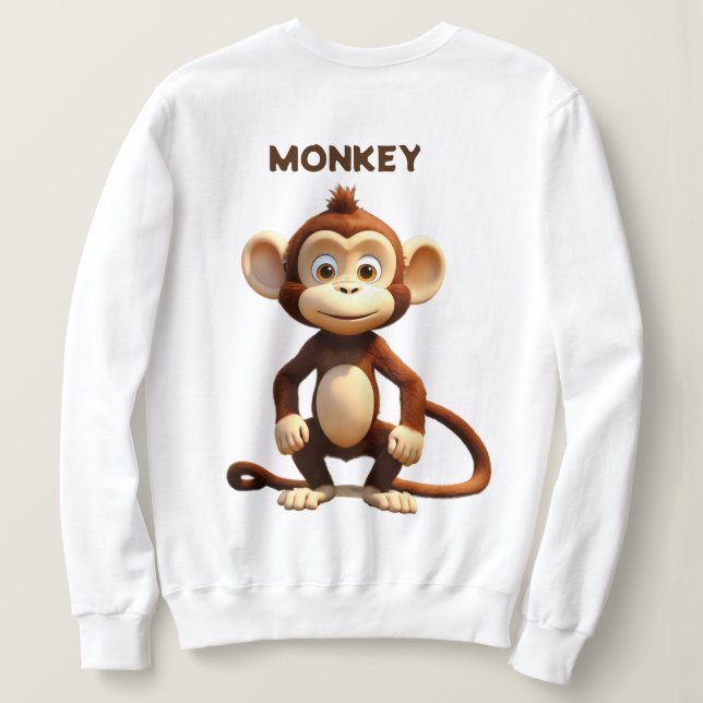 Tiny Tango Monkey Tee (Design Back)