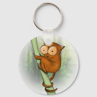 tiny tarsier key ring