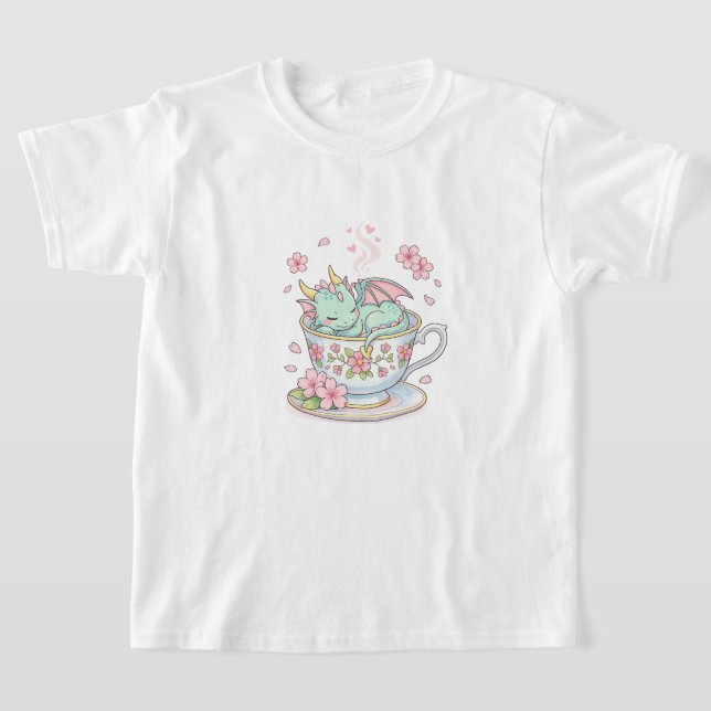 Tiny Tea Dragon T-Shirt (Laydown)