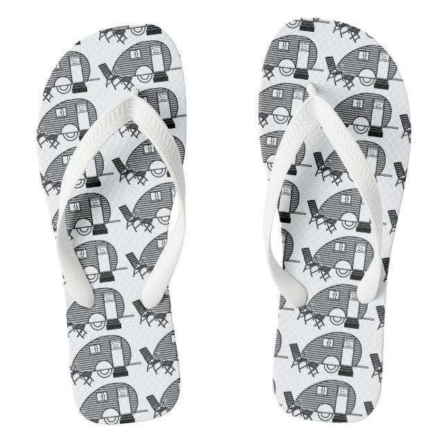 Tiny Teardrop Trailer Thunder_Cove  Jandals (Footbed)