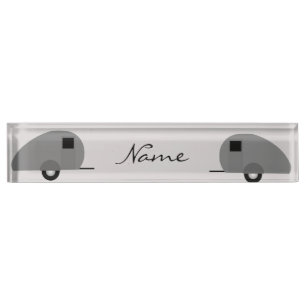 Tiny Teardrop Trailer Thunder_Cove Nameplate