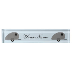 Tiny Teardrop Trailer Thunder_Cove Nameplate
