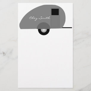 Tiny Teardrop Trailer Thunder_Cove Stationery