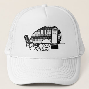Tiny Teardrop Trailer Thunder_Cove Trucker Hat