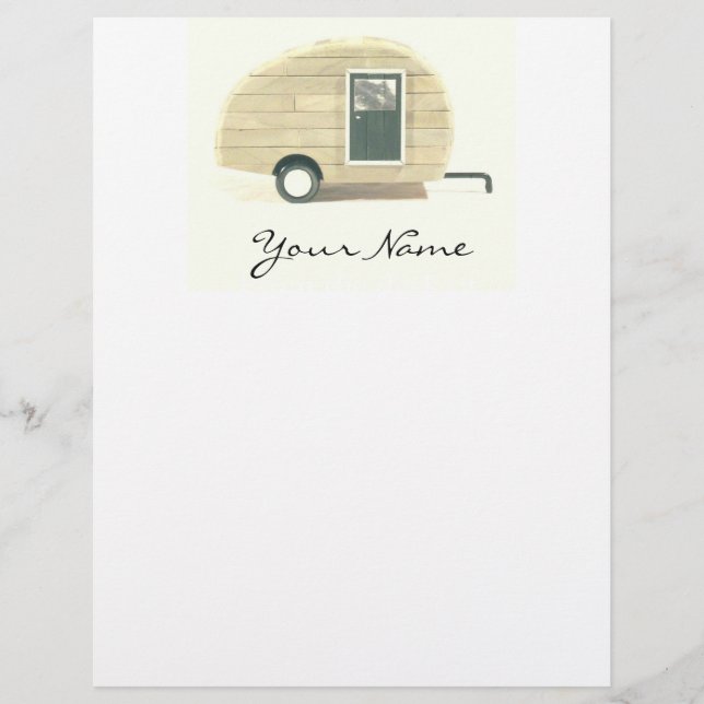 Tiny teardrop travel trailer Thunder_Cove (Front)