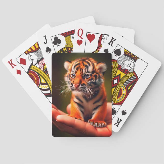 Tiny Tiger Playing Cards (Back)