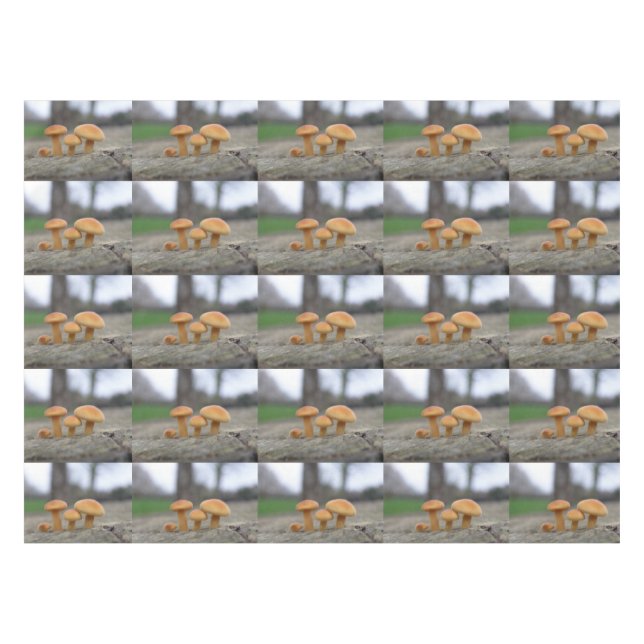 Tiny Toadstools Macro Tablecloth (Front (Horizontal))