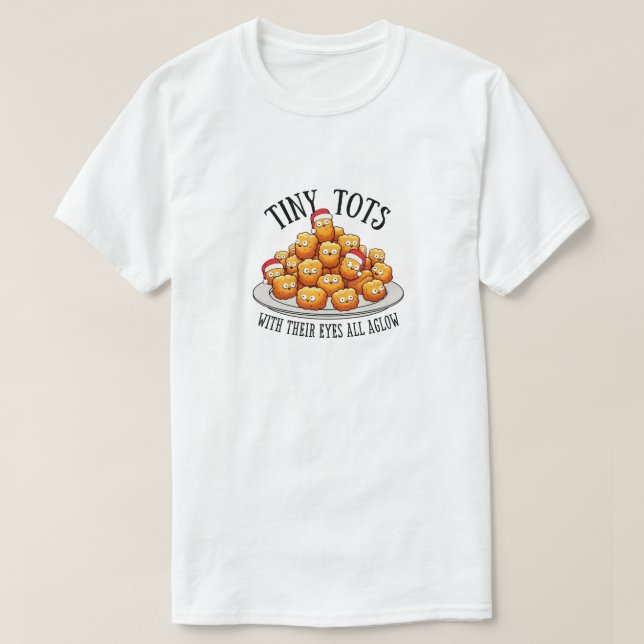 Tiny Tots Funny Christmas Shirt (Design Front)