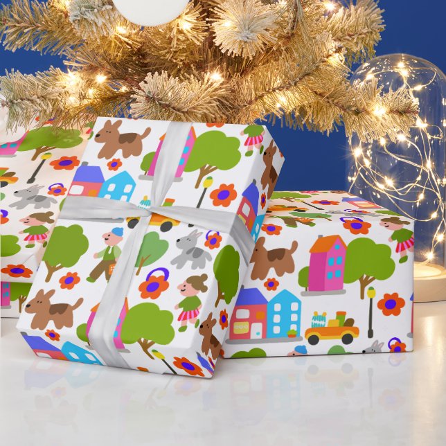 Tiny Town (PLEASE READ BELOW) Wrapping Paper (Holidays)