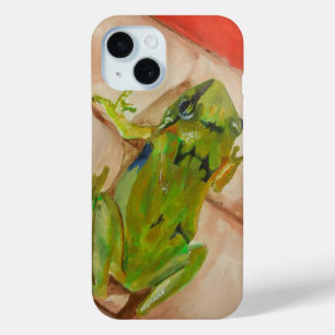 Tiny Tropical Frog iPhone 15 Case