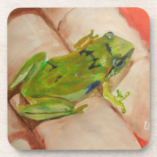 Tiny Tropical Frog Coaster