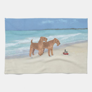 Tiny Tugboat Tea Towel