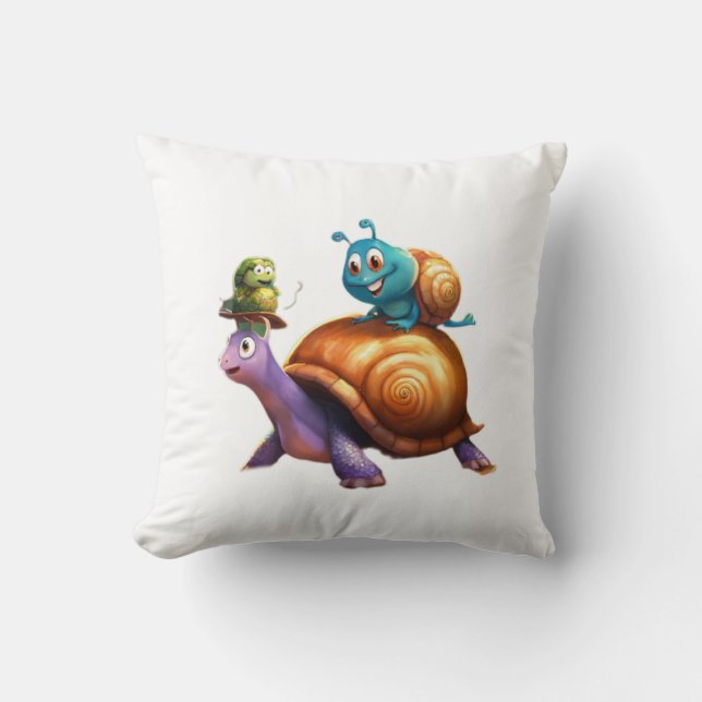 Tiny Turtle Tender Cushion (Front)