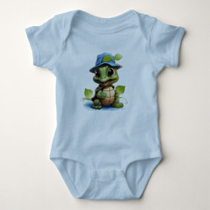 Tiny Turtle Wonders: Baby Turtle Baby Bodysuit