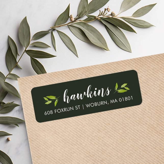 Tiny Twigs Personalised Return Address Labels (Creator Uploaded)
