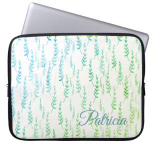 Tiny Twigs with Leaves Laptop Sleeve
