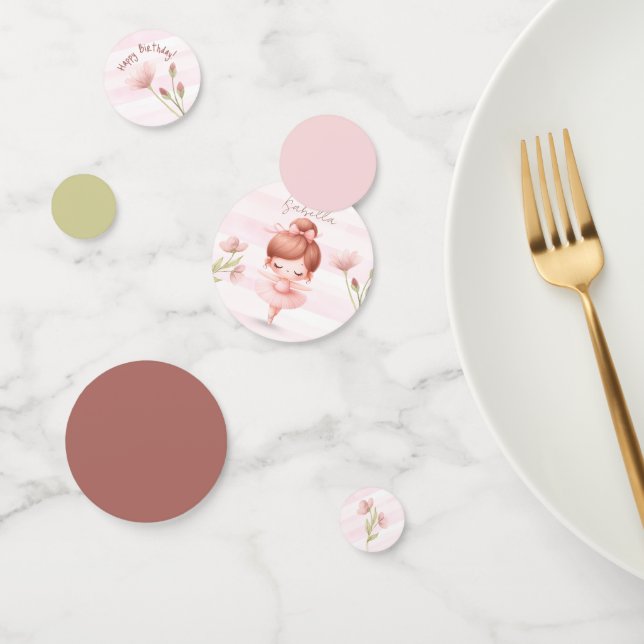 Tiny Twirls – Ballerina  Confetti (Group)