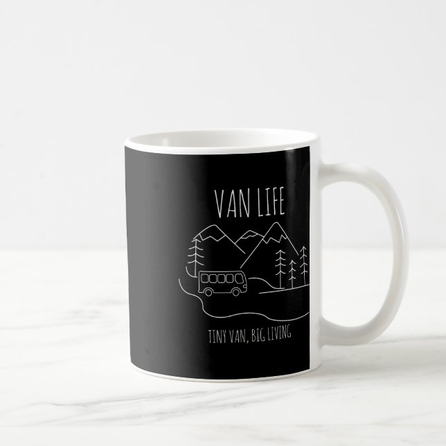 Tiny Van Big Living  Coffee Mug (Right)