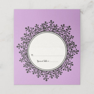 TINY VINES Bat Mitzvah Seating Table Escort Card