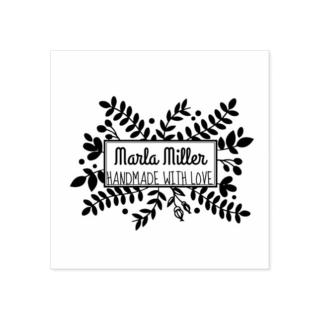TINY VINES Return Address Stamp (Imprint)
