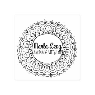 TINY VINES Return Address Stamp