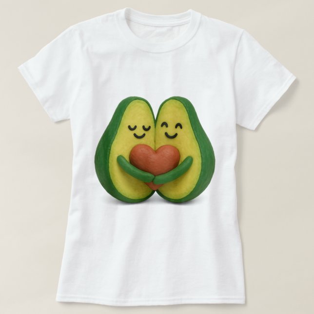 Tiny Yummy Clay World: Realistic Cute Food 3D Art T-Shirt (Design Front)