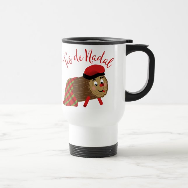 Tio De Nadal Travel Mug (Right)